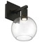 Access Lighting Port Nine Burgundy, Burgundy LED Wall Sconce, Matte Black Finish, Clear Glass 63145LEDD-MBL/CLR - alternate 2